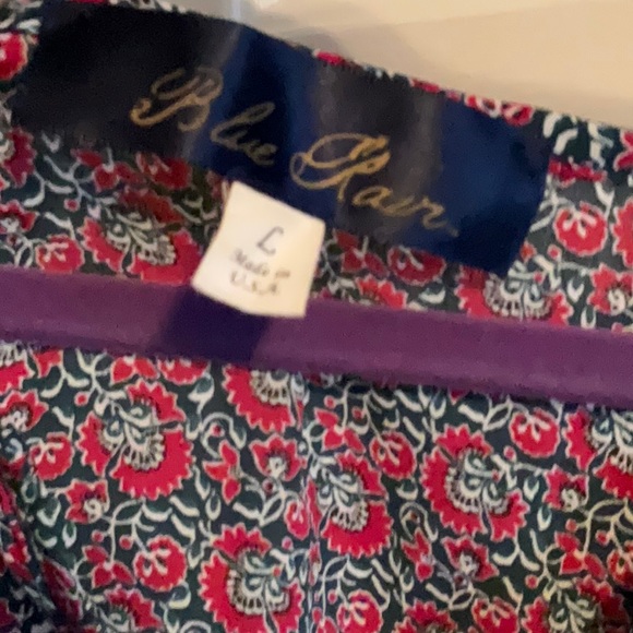 Blue Rain Large Floral V Neck Blouse - Picture 3 of 5